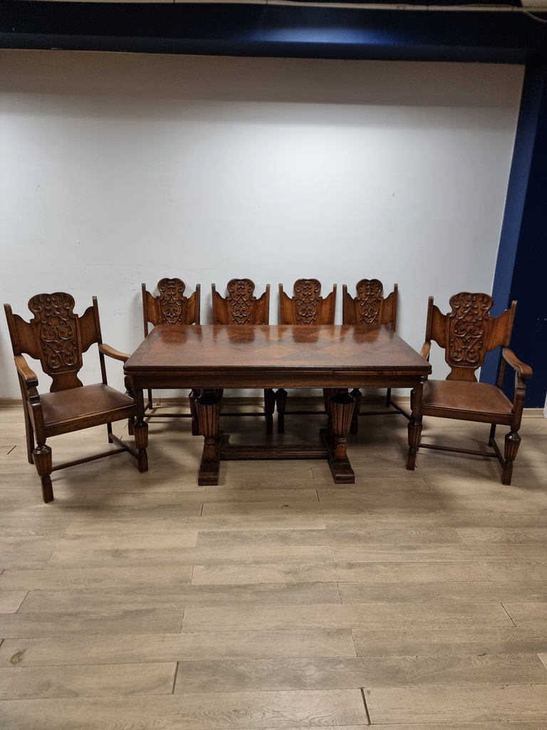 6 Seater Dining Table Set