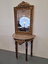 Console Table with Mirror